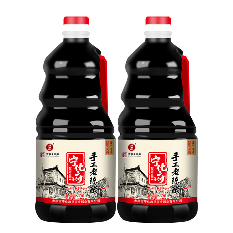 宁化府1.25L六年陈酿6°手工老陈醋 山西特产