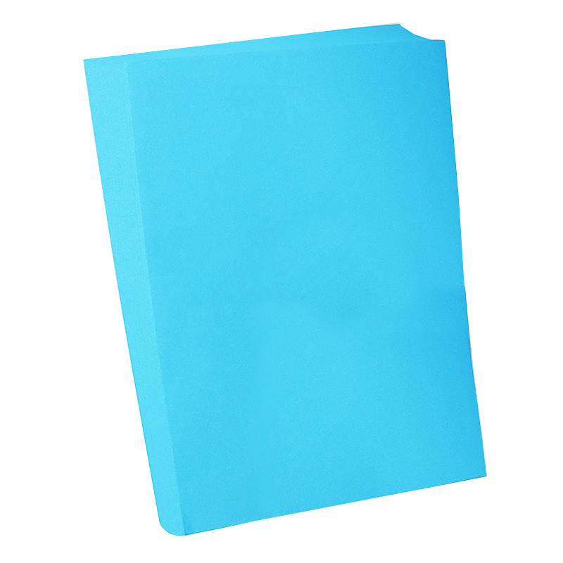 菲耐普 卡纸A4 彩色卡纸 蓝色 包高清大图