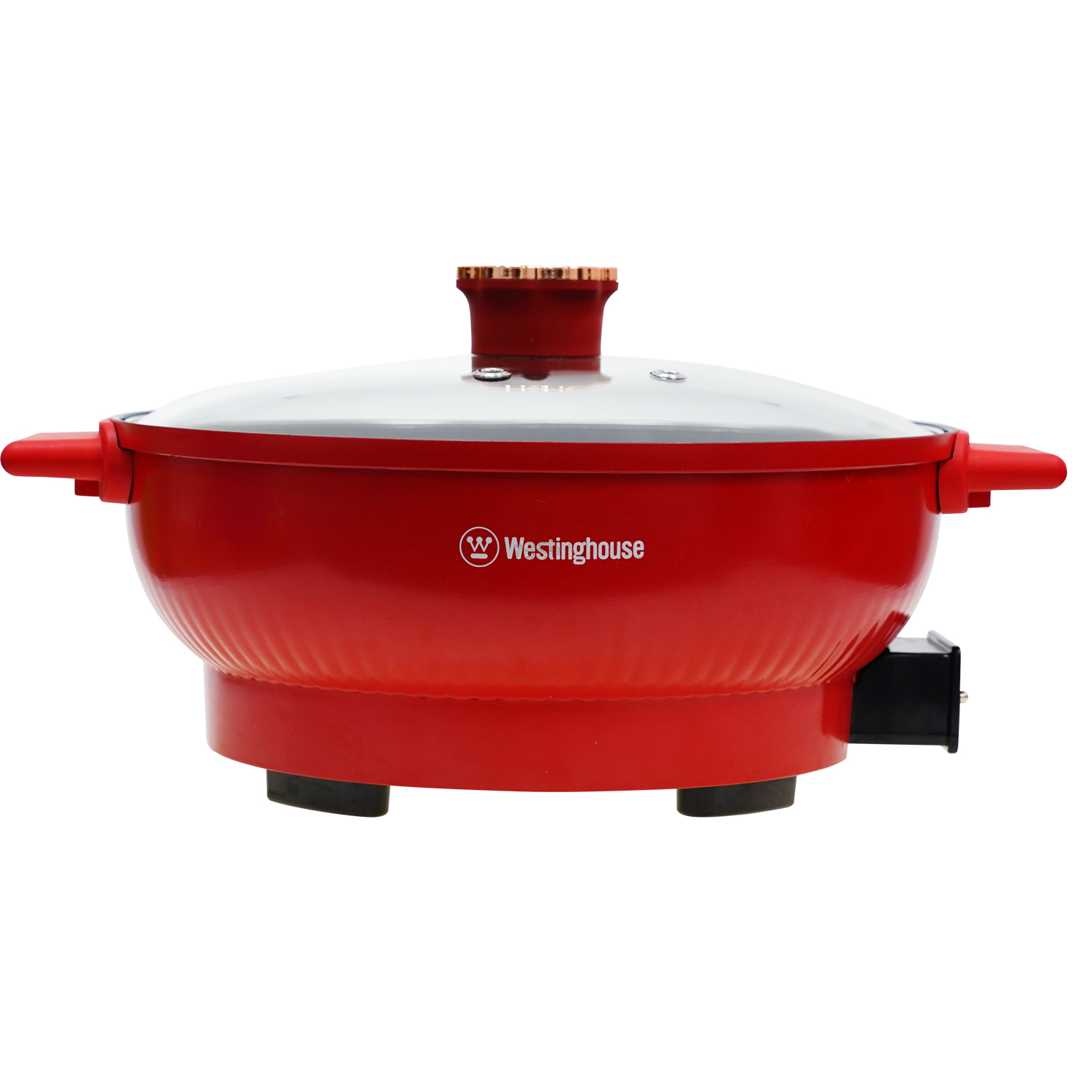 西屋(Westinghouse)电火锅电炒锅电煮锅家用多功能5L超大容量不粘火锅WHG-1501B高清大图