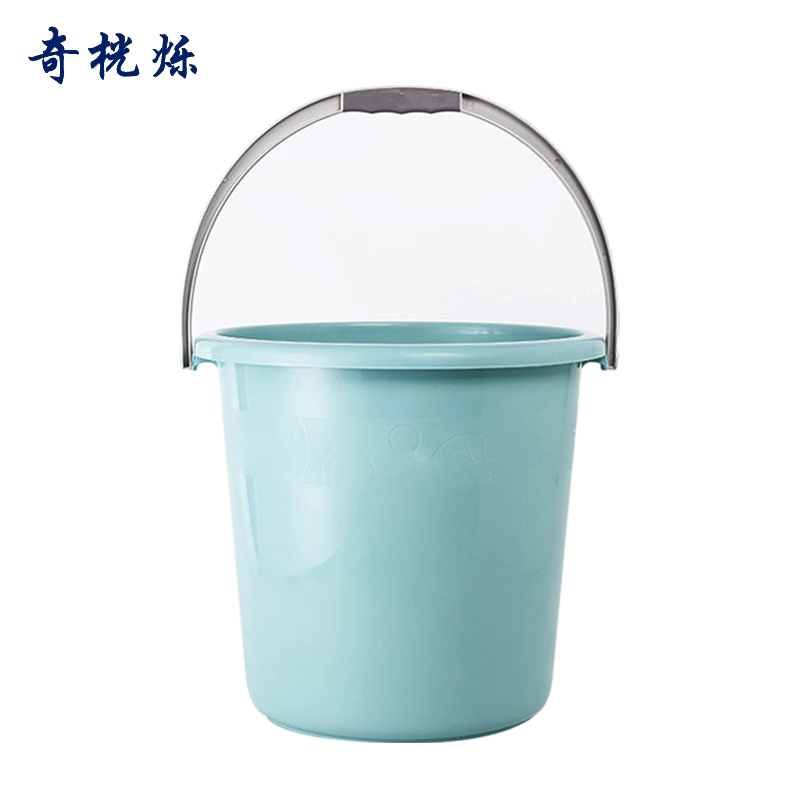 奇桄烁水桶蓝色小号个高清大图
