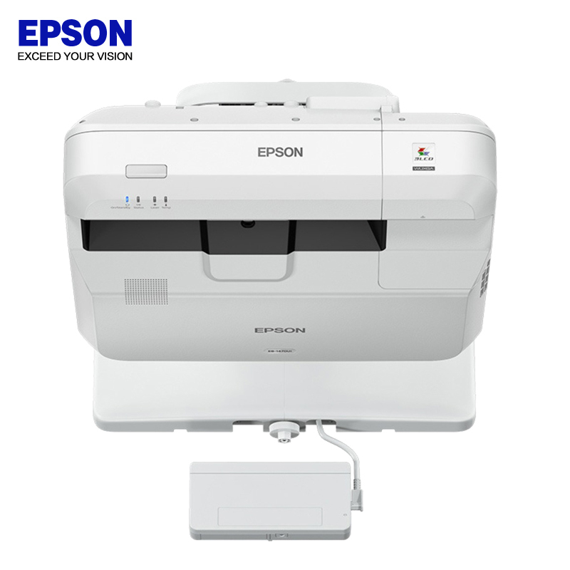 [套餐]爱普生(EPSON)CB-1470Ui[上门安装]多功能手指互动教育超短焦智能投影机商务高清投影仪4000流明