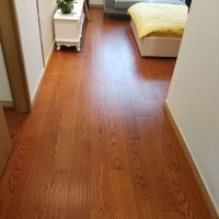 未易 实木复合木地板家用多层三层E0级环保锁扣耐地暖榆木红橡木15mm 芯三层美国红橡木