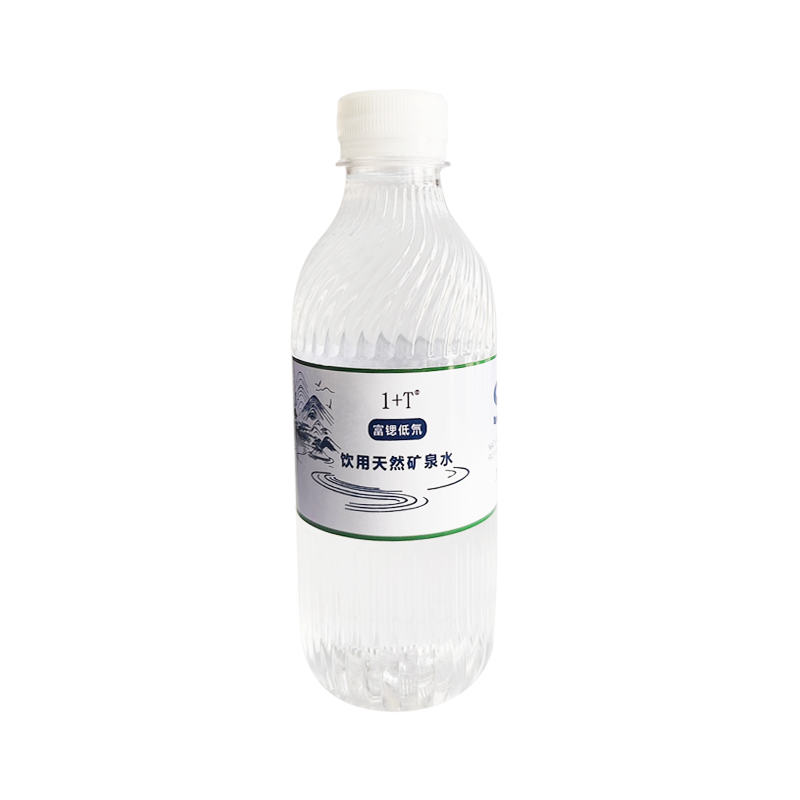 1+T 天然富锶低氘矿泉水350ml*24瓶/箱高清大图