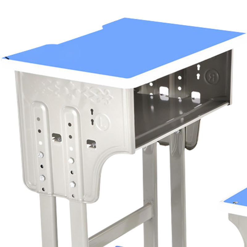 文灵中小学生课桌椅学校培训班辅导班课桌升降儿童书桌学习课桌椅套装高清大图