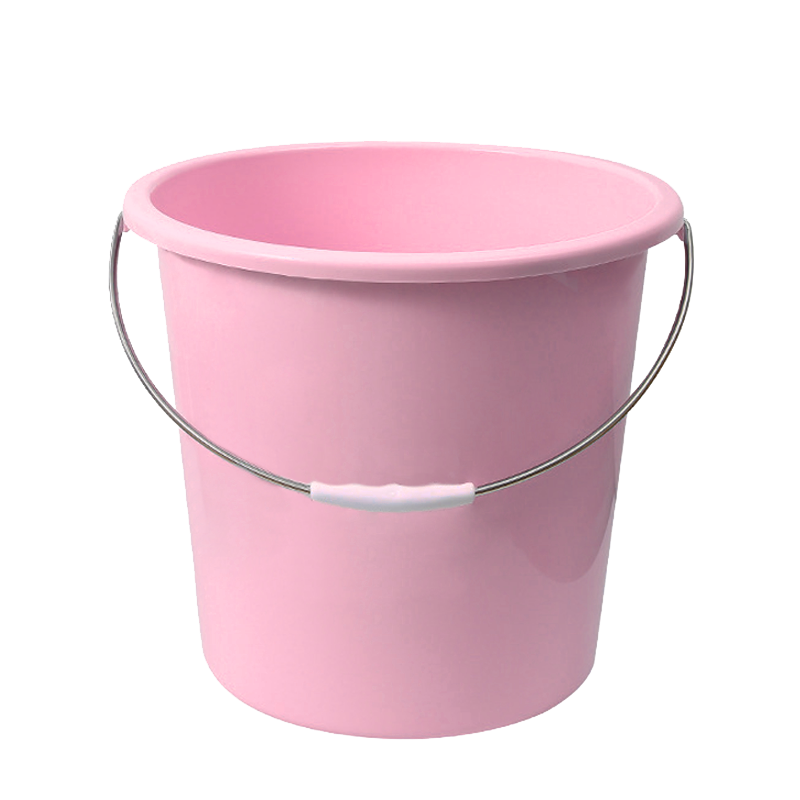奇桄烁水桶塑料桶手提桶中号粉色个高清大图