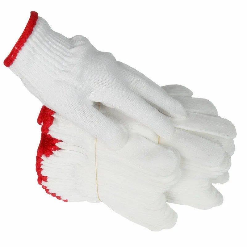 劳保手套防护尼龙手套加厚耐磨汽修建筑工地工作手套700克厚500克尼龙