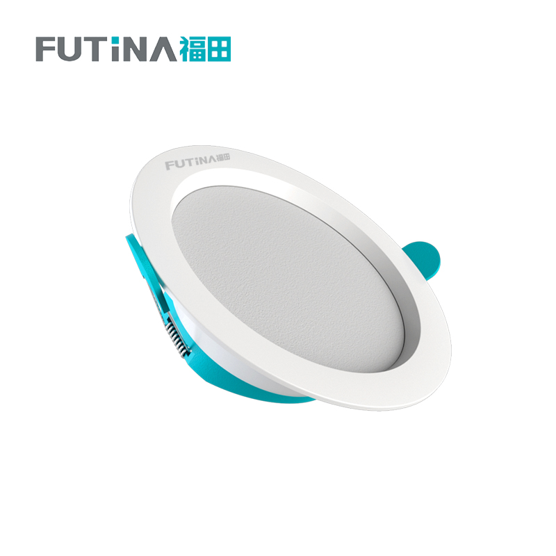 福田 LED筒灯 吊顶孔灯嵌入式洞灯过道走廊灯 单位：个高清大图