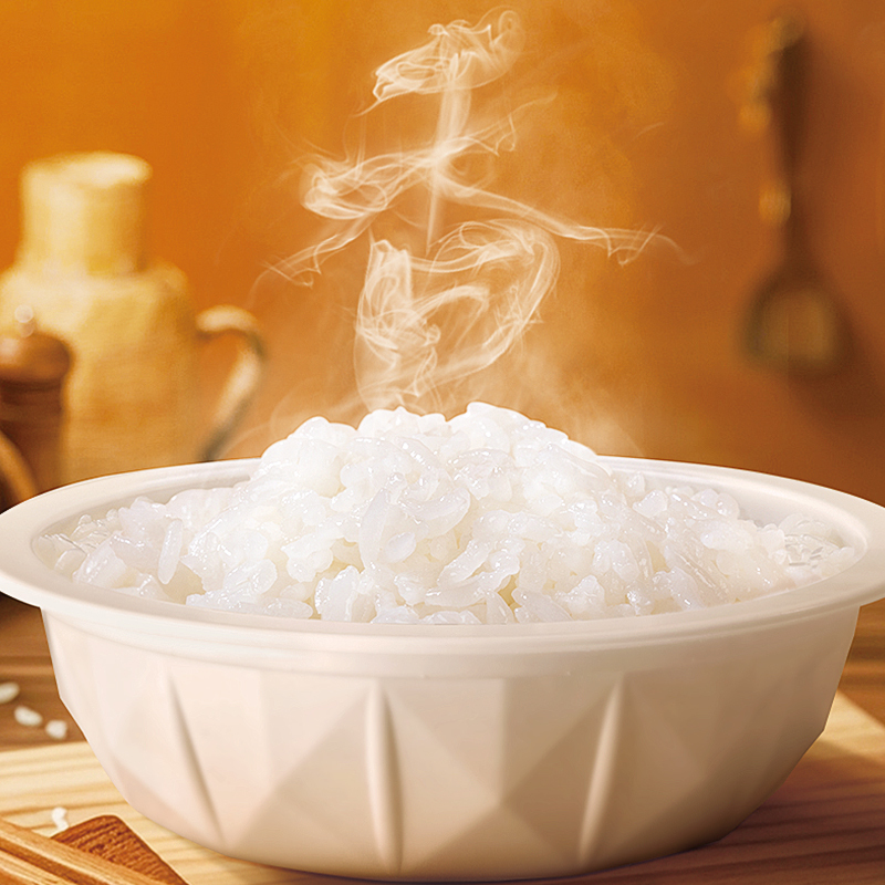 金鹤鲜食米饭210g*3加热即食免煮速食免洗免淘米健康方便速食高清大图
