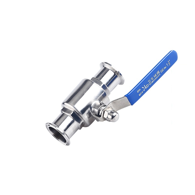 盛京联硕不锈钢卫生级快装球阀Φ32卡盘50.5[304材质]个高清大图