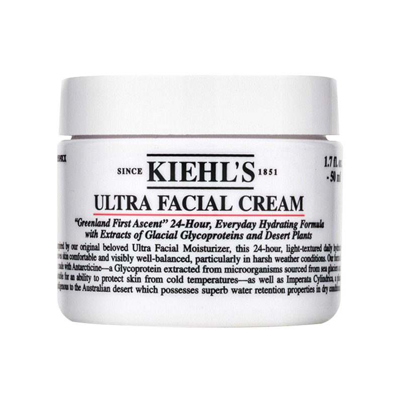 科颜氏(kiehl’s)金盏花洗面奶 爽肤水 高保湿面霜乳液 牛油果眼霜白泥面膜精华 提拉紧致高保湿面霜50ml