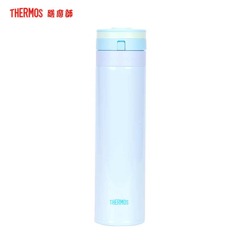 膳魔师不锈钢保温杯 JNS-451 BL 蓝色 450ML 时尚轻便/304不锈钢/ THERMOS通用
