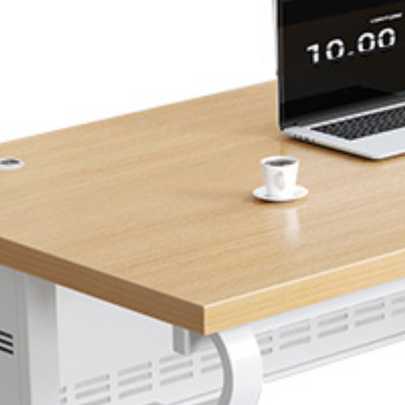 烁恒 办公桌 160*80*74cm+侧柜+椅子 套高清大图