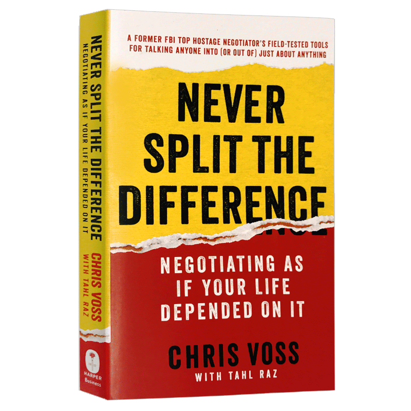 巨变 [正版]强势谈判 英文原版书 Never Split the Difference 商务沟通 谈判 谈判终结者 克高清大图