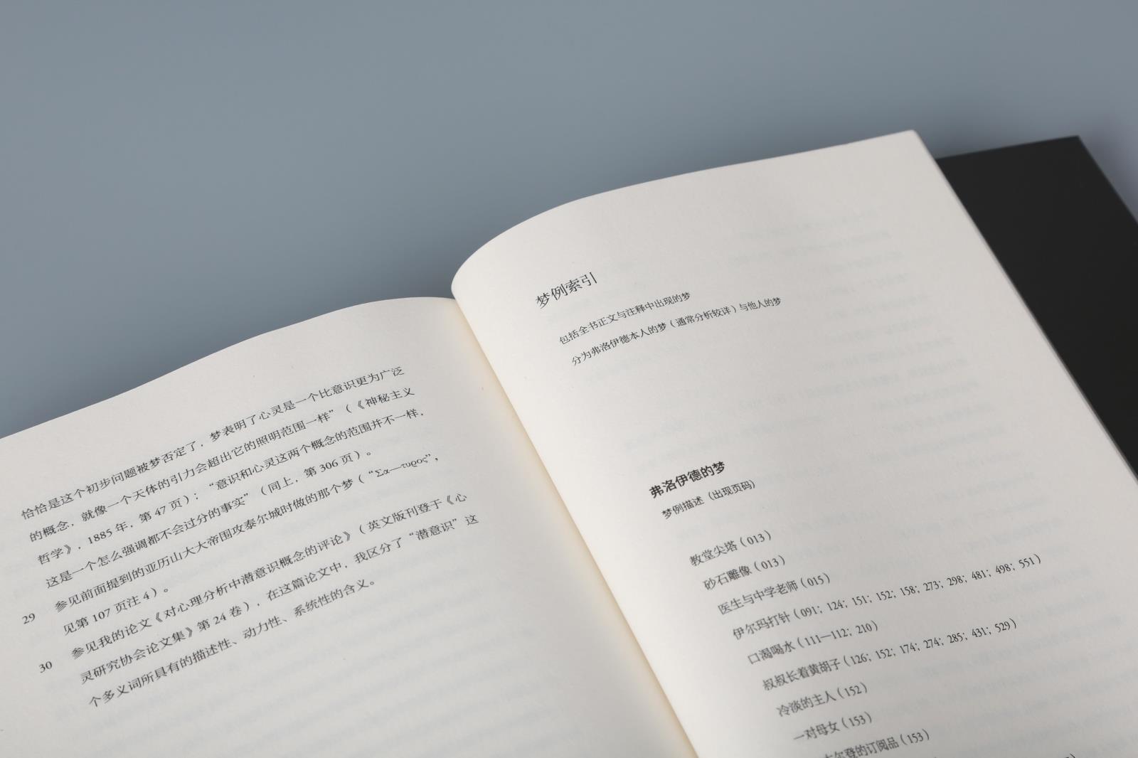 [正版]梦的解析 弗洛伊德 德文直译无删节 心理学 潜意识 自我 本我 超我 漫长的季节 彪子同款 果麦出品高清大图