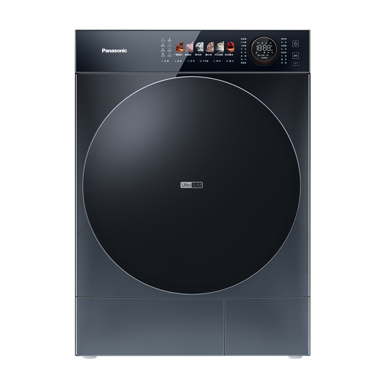 松下滚筒式热泵干衣机NH-SR26M