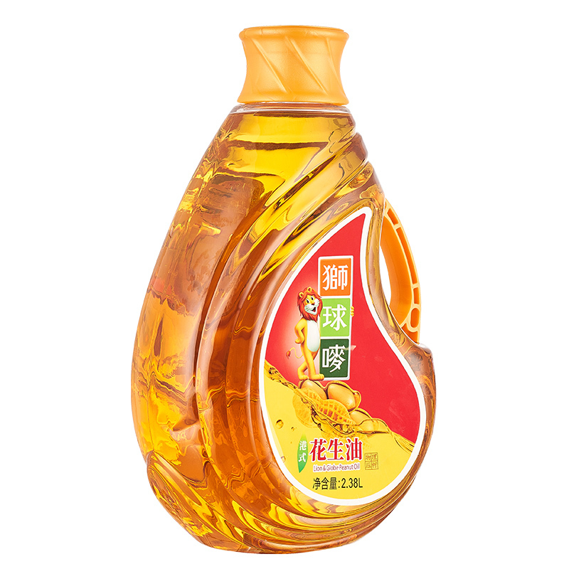 狮球唛 一级压榨 食用花生油 5L