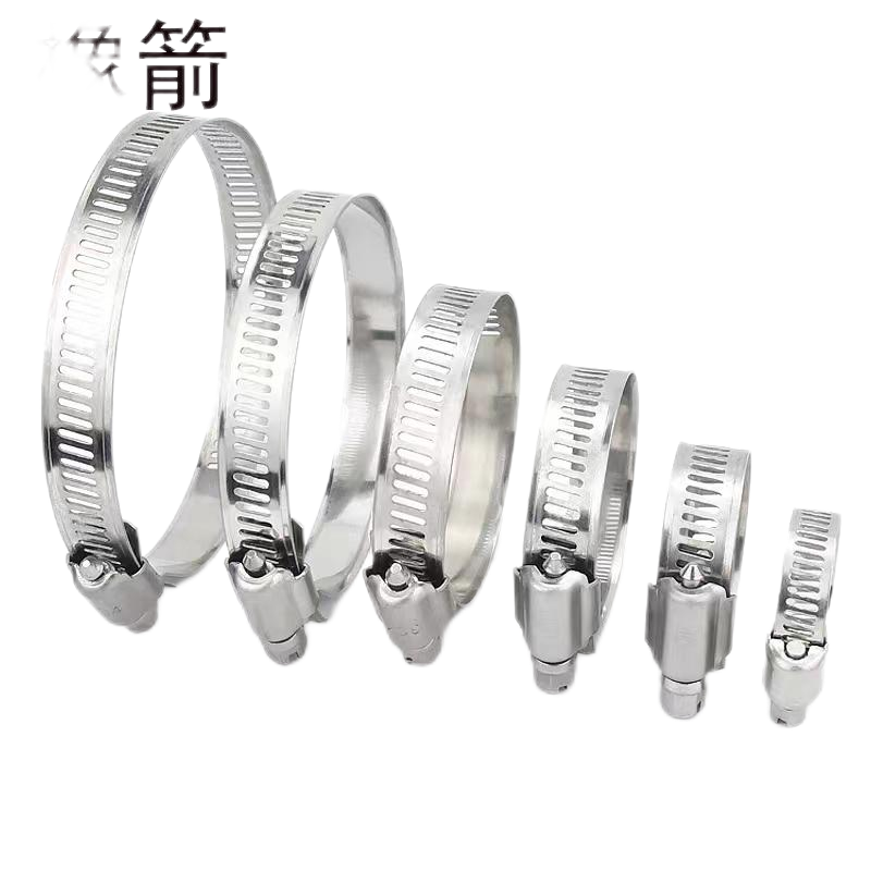 橡箭 304不锈钢管箍21-44mm 个高清大图