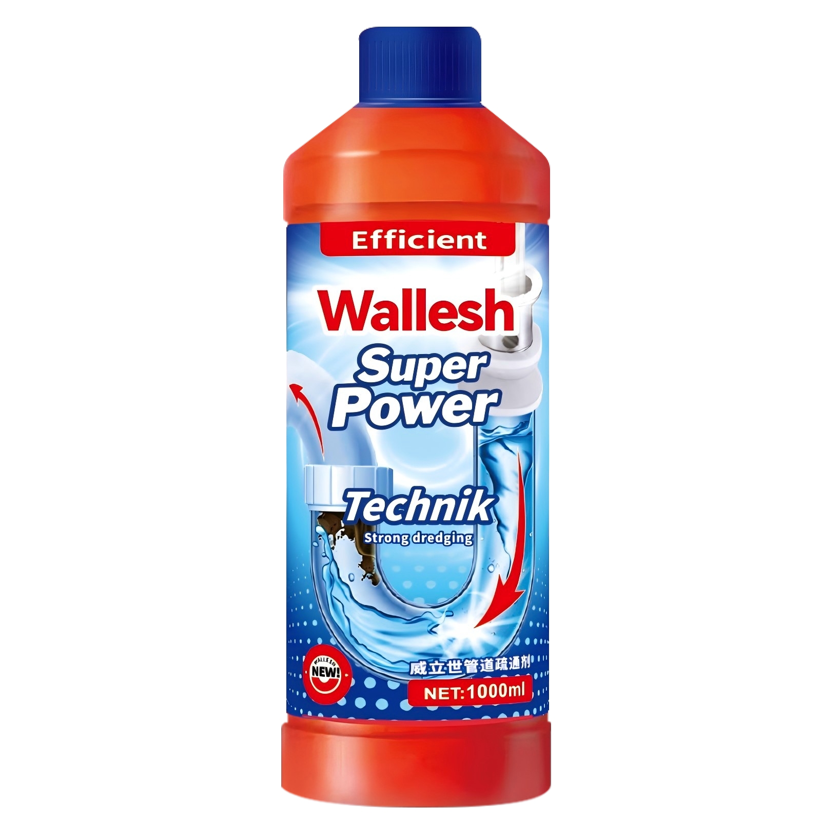 威立世(wallesh) 管道疏通剂 1000ml