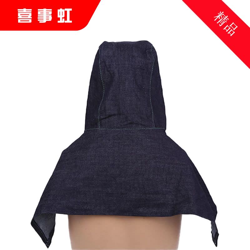 喜事虹 牛仔布披肩帽 大码 顶图片