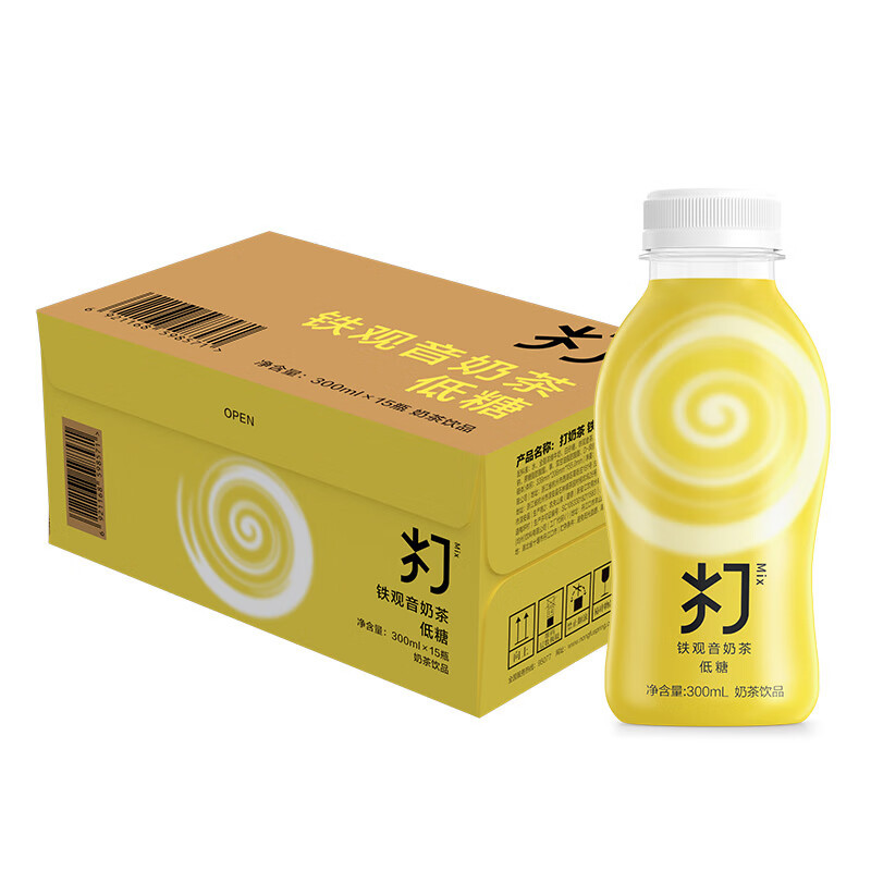 农夫山泉 打奶茶 铁观音奶茶 300ml*15瓶