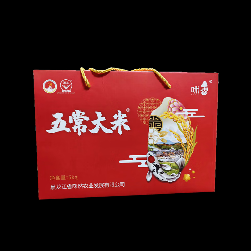 咪然 五常 稻花香 香米(礼盒装) 5kg高清大图