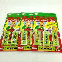 包邮 吐血口香糖绿箭结婚整蛊整人糖果恶作剧恐怖血浆道具抖音同款玩具 1卡（3片）