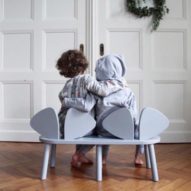 森美人 | 北欧儿童椅子凳子小板凳靠背椅子写字椅椅学习椅图片