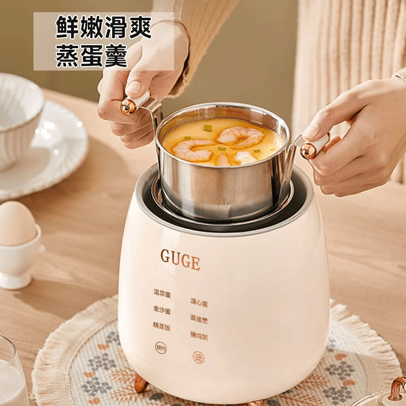 谷格煮蛋器GC71多功能不锈钢材质不易粘易清洗智能触控高清大图