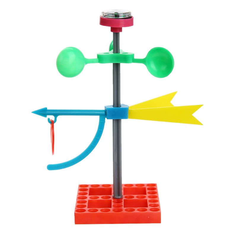 小学科技小制作材料发明科普科学实验器材益智科教玩具风力风向标