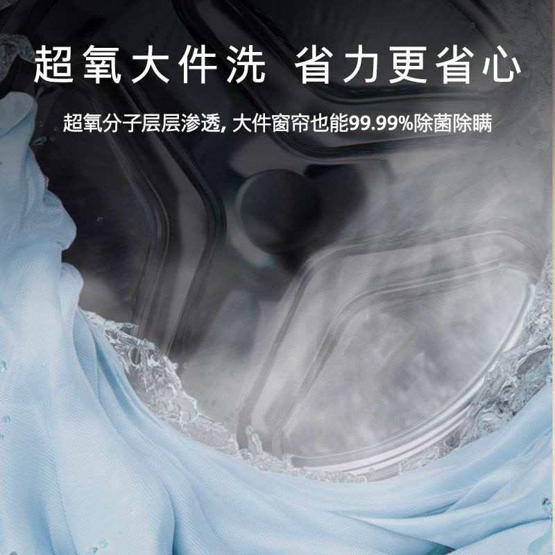 西门子洗衣机(SIEMENS) 10公斤滚筒洗衣机IQ300超氧洗衣机WB45AME10W图片