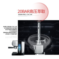 东菱(Donlim)咖啡机DL-KF500意式咖啡机家用 半自动咖啡打奶泡机办公专业打奶泡机