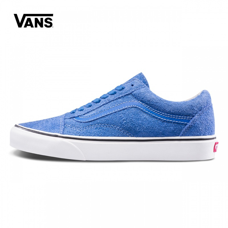 vans范斯正品oldskool蓝色男子低帮休闲运动板鞋