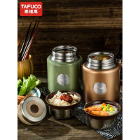 日本泰福高（TAFUCO）316不锈钢焖烧壶粥桶保温饭盒保温桶汤罐焖烧杯闷烧壶