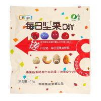 山萃 中粮 每日坚果DIY 坚果炒货 休闲零食 混合坚果 礼盒 (25g*30包) 750g/盒