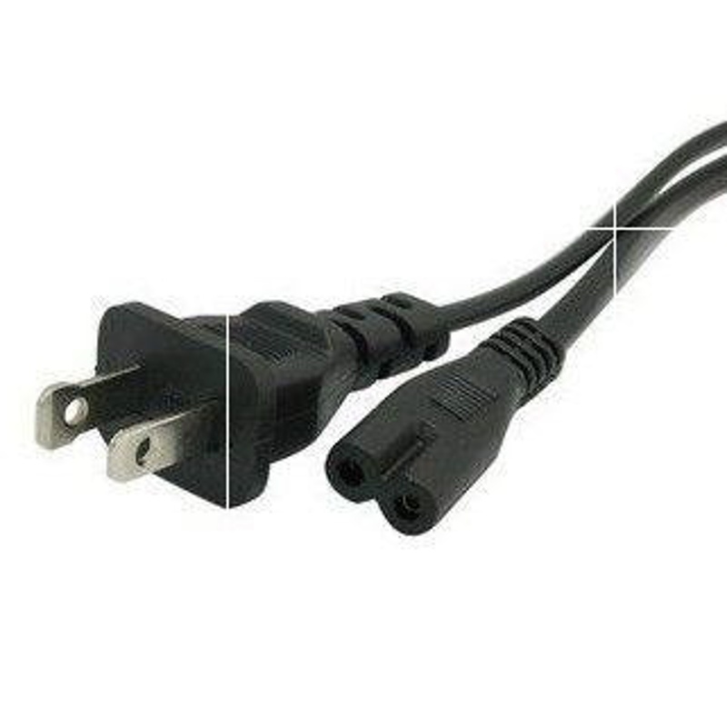 8字电源线三脚插头佰伦斯电子秤2孔充电器电子称配件专用充电线