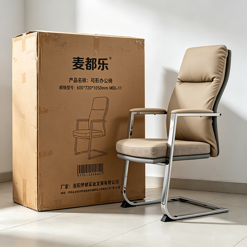 麦都乐 弓形办公椅 600*720*1050mm MDL-11 把高清大图