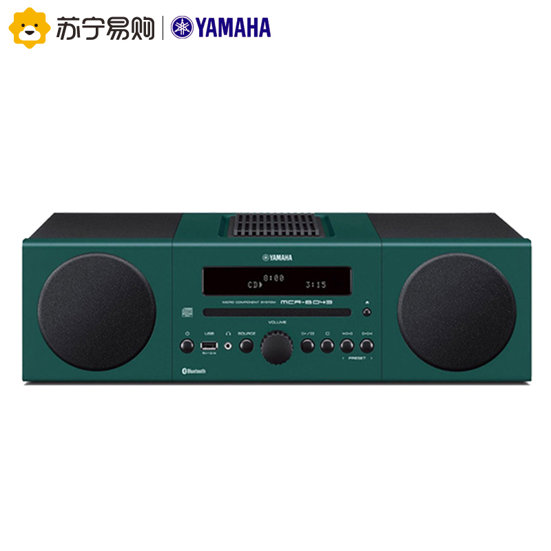 Yamaha/雅马哈一体台式音响MCR-B043(深绿色)