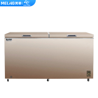 美菱(MELING)738升冰柜 冷柜 卧式大容量商用 冷藏冷冻转换单温冰柜 深冷速冻BC/BD-738DTX