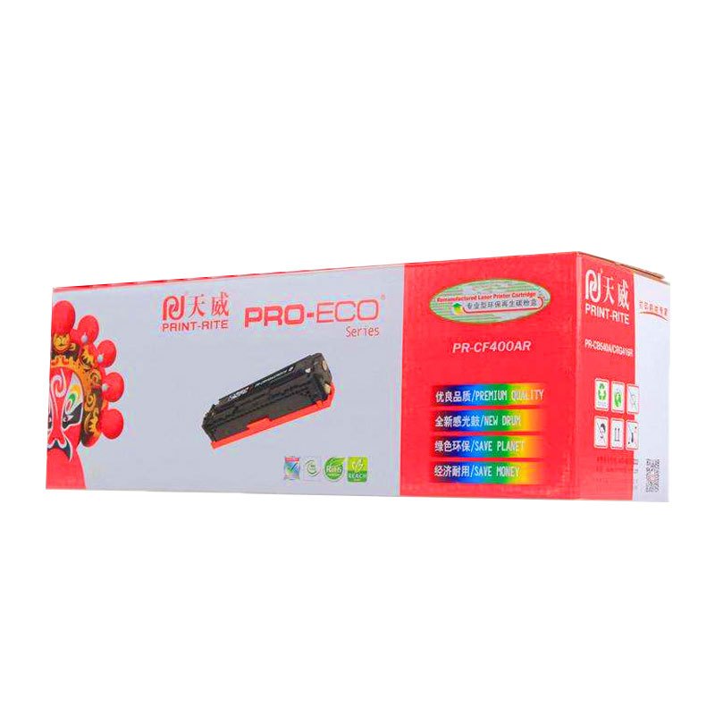天威(PRINT-RITE) CF400A系列彩色硒鼓 带芯片 CF400A/CF401A/CF402A/CF403A