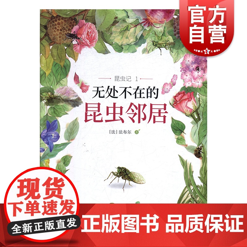 昆虫记1无处不在的昆虫邻居 阅读指导 科普/百科 少年儿童 世纪出版高清大图