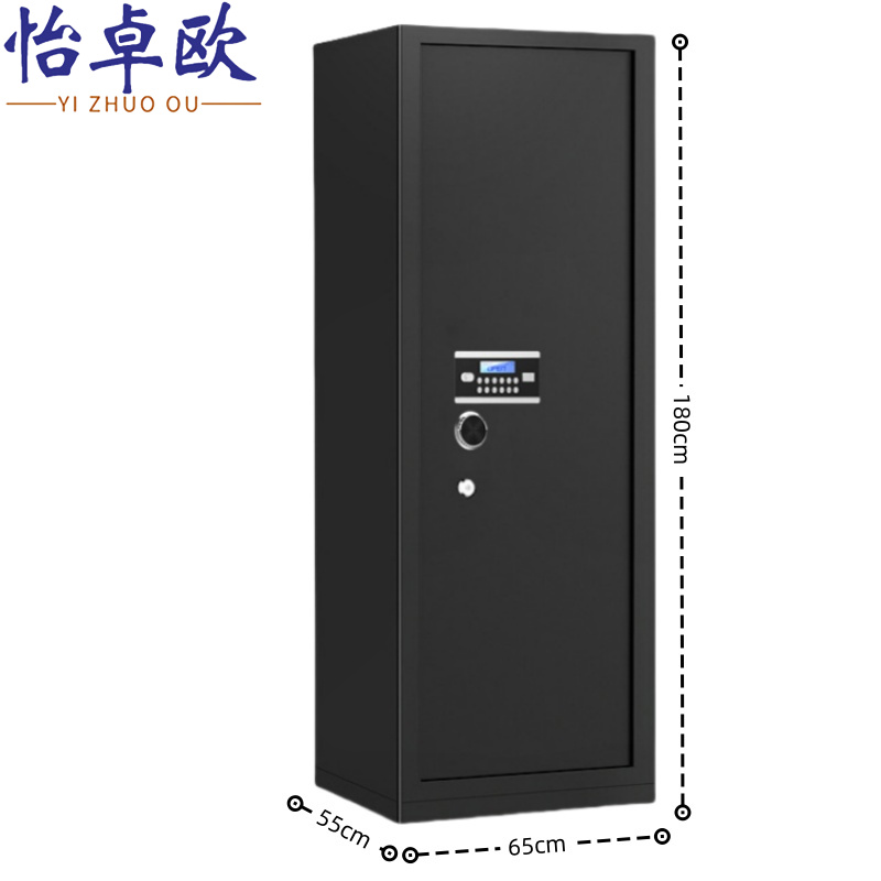 怡卓欧电子密码柜1.8M密码台高清大图