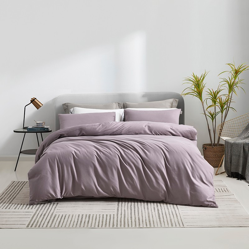 lovo家纺 lovo罗莱全棉磨毛四件套舒适床上用品套装【价格 图片 品牌