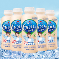 味全活性乳酸菌酸奶饮品风味发酵乳草莓芦荟原味低糖饮料5瓶芦荟味