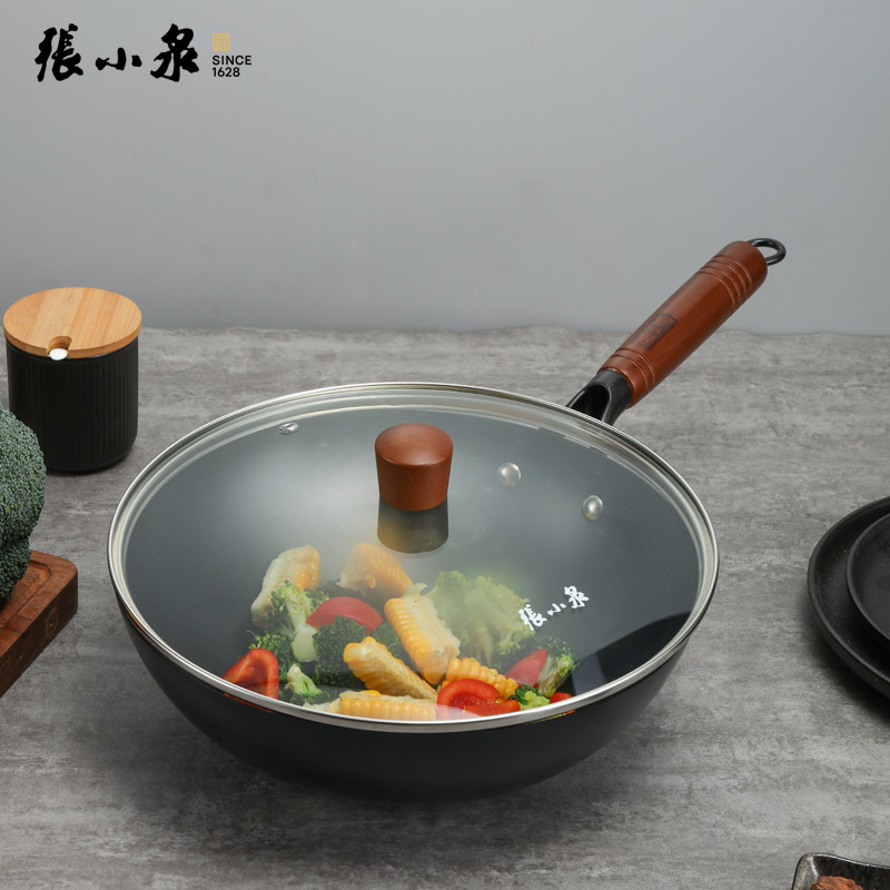 张小泉不易粘 精铁锅C32380100高清大图