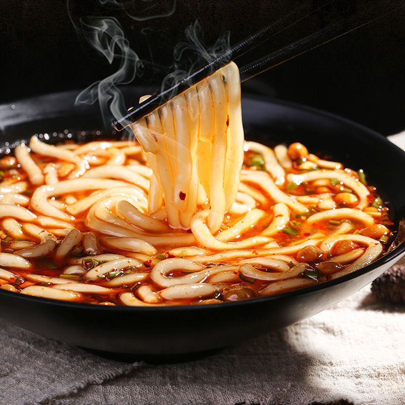 赛卡伊手工鲜土豆粉180g懒人袋装重庆本土麻辣小火锅粗粉5种口味调料