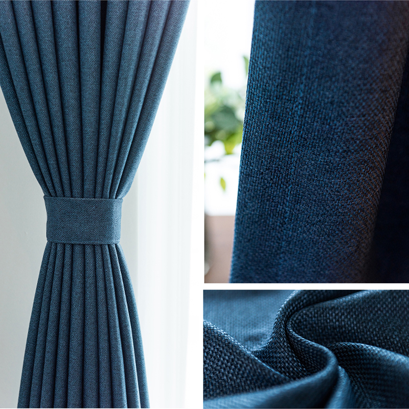 衡欢(HENGHUAN)双面麻遮阳纯色现代窗帘 RZ-CL09/米高清大图