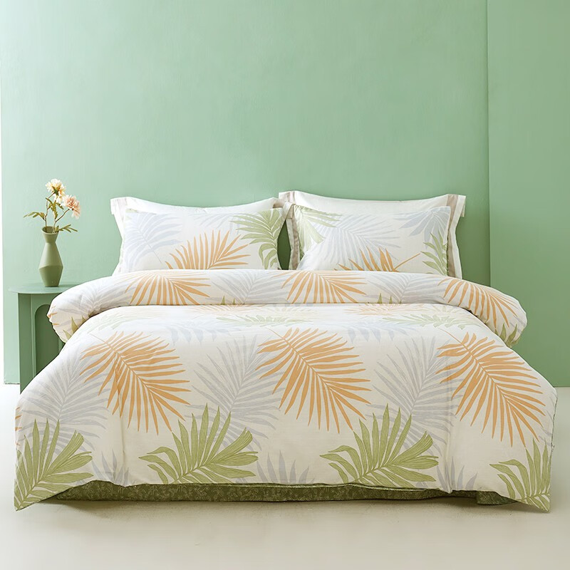 法国啄木鸟 乐活棉全棉四件套-布鲁达 1.5-1.8米床通用