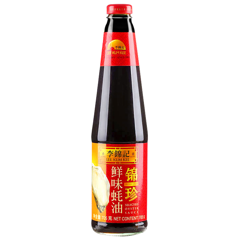 李锦记锦珍鲜味蚝油705g*2瓶蚝油火锅蚝油蘸拌饭调料炒菜凉拌提鲜