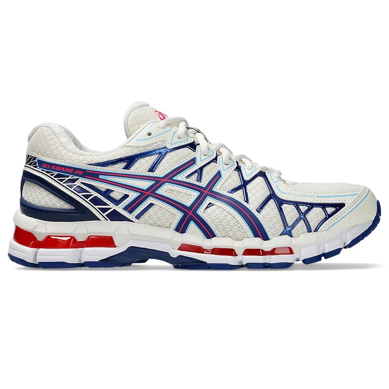 亚瑟士(ASICS)女鞋缓震稳定训练鞋室内健身跑步鞋舒适日常综合运 Cream/Deep_Marine 37.5