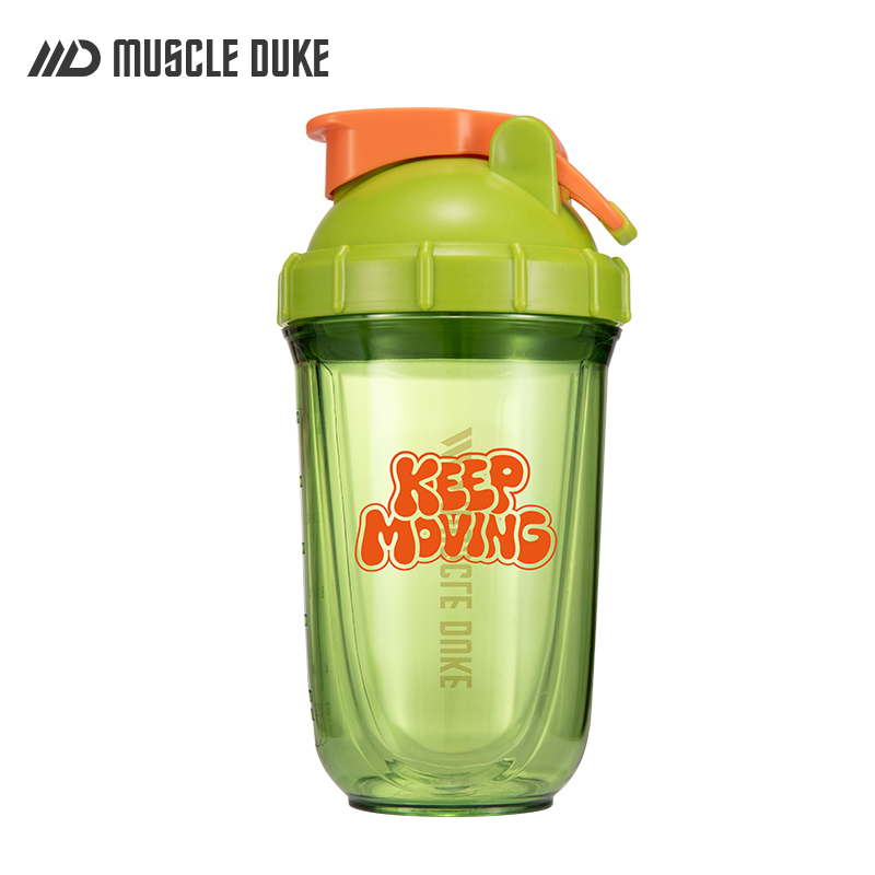 摇摇杯健身蛋白质粉摇杯水杯运动冲泡耐摔食品级杯子-胶囊杯黑色/4208高清大图